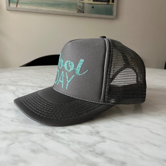 Pool Day Snap Back Hat - Picture 3 of 6